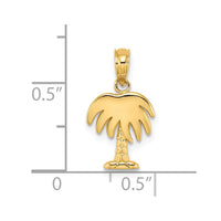Load image into Gallery viewer, 14K Charleston Palm Tree Charm
