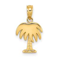 Load image into Gallery viewer, 14K Charleston Palm Tree Charm
