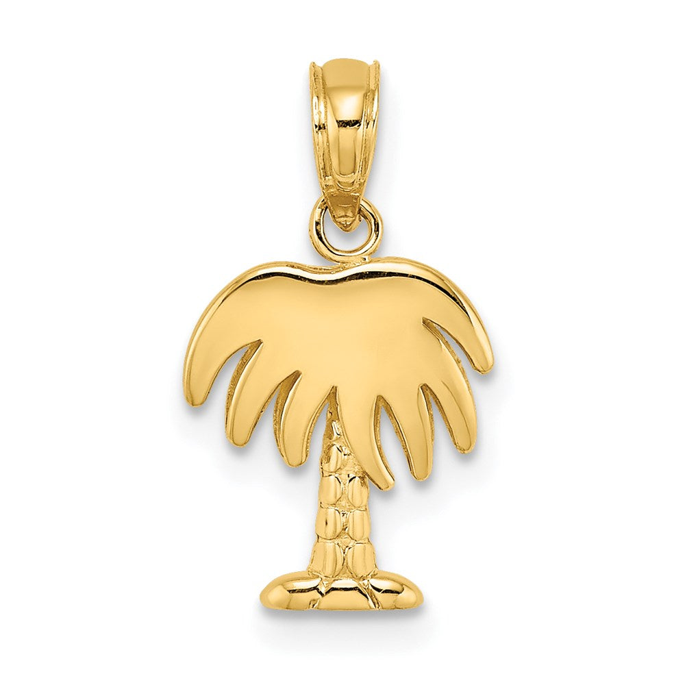 14K Charleston Palm Tree Charm