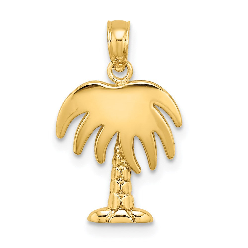 14K Charleston Palm Tree Charm