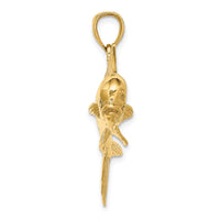 Load image into Gallery viewer, 14K 3-D Male Dorado (Mahi-Mahi) Charm
