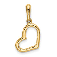 Load image into Gallery viewer, 14K Polished Heart Pendant
