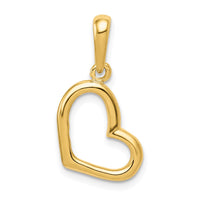 Load image into Gallery viewer, 14K Polished Heart Pendant
