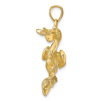 Load image into Gallery viewer, 14k 3-D Pelican Pendant
