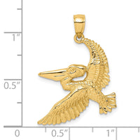 Load image into Gallery viewer, 14K Flying Pelican Charm
