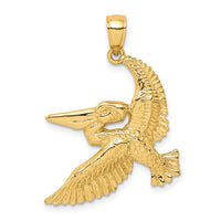 Load image into Gallery viewer, 14K Flying Pelican Charm
