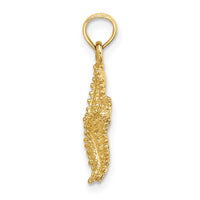 Load image into Gallery viewer, 14K Beaded Textured Starfish Charm
