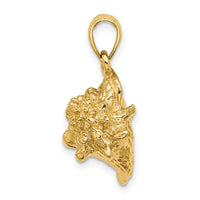 Load image into Gallery viewer, 14K 3-D Conch Shell Charm
