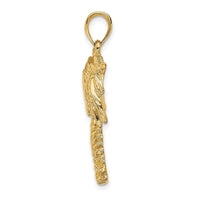 Load image into Gallery viewer, 14K 2-D Double Palm Tree Charm
