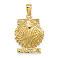 Load image into Gallery viewer, 14K MARCO IS. Scallop Shell Charm
