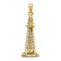 Load image into Gallery viewer, 14K 3D SANIBEL ISLAND Lighthouse Charm

