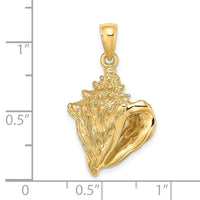 Load image into Gallery viewer, 14K Conch Shell Charm
