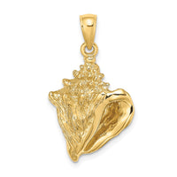 Load image into Gallery viewer, 14K Conch Shell Charm
