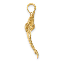 Load image into Gallery viewer, 14K 3-D Polished BLUE MARLIN Charm
