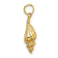 Load image into Gallery viewer, 14K 3-D Mini Conch Shell Charm
