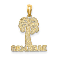 Load image into Gallery viewer, 14K BAHAMAS Palm Tree Charm
