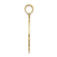 Load image into Gallery viewer, 14K Polished Cut-Out ARUBA Under Angelfish Charm
