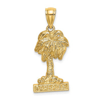 Load image into Gallery viewer, 14K BARBADOS Palm Tree Charm

