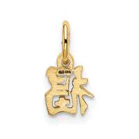 Load image into Gallery viewer, 14k Chinese Symbol Good Luck Charm
