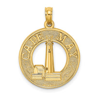 Load image into Gallery viewer, 14K CAPE MAY w/ Lighthouse Charm
