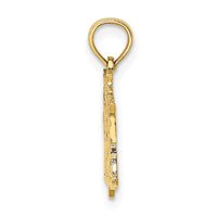 Load image into Gallery viewer, 14K I LOVE MY MARINE Pendant
