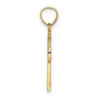 Load image into Gallery viewer, 14K Solid Cross w/ Eternity Rings Cross Charm
