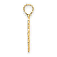 Load image into Gallery viewer, 14K Cut-Out Delicate Cross Charm
