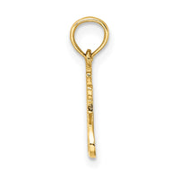 Load image into Gallery viewer, 14K Polished and Engraved TRY JESUS Charm
