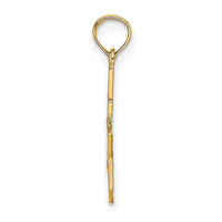 Load image into Gallery viewer, 14K Polished / Engraved Star Of David and Cross Charm
