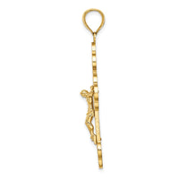 Load image into Gallery viewer, 14K Crucifix W/ Budded Tips Charm
