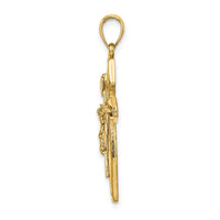 Load image into Gallery viewer, 14K Polished Crucifix Charm
