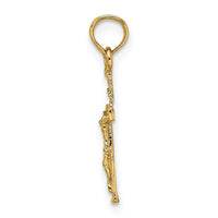 Load image into Gallery viewer, 14K Mini Crucifix Charm
