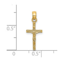 Load image into Gallery viewer, 14K Mini Crucifix Charm
