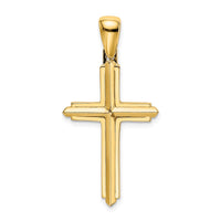 Load image into Gallery viewer, 14K Polished Cross Charm
