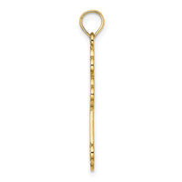 Load image into Gallery viewer, 14K Cut-Out Design Cross Charm
