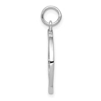 Load image into Gallery viewer, 14k White Gold Solid Polished NEW YORK Skyline Charm
