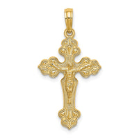Load image into Gallery viewer, 14K Crucifix W/ Fancy Tips Charm
