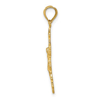 Load image into Gallery viewer, 14K Crucifix W/ Fancy Edges Charm
