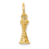 Load image into Gallery viewer, 14k Solid Polished Space Needle Charm
