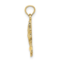 Load image into Gallery viewer, 14K 2-D Praying Hands Charm
