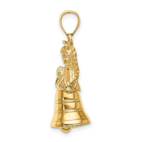 Load image into Gallery viewer, 14K 3-D w/ Moveable Angel Charm
