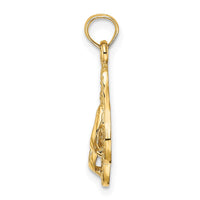 Load image into Gallery viewer, 14K 3D KEY WEST Double Flip Flop Charm
