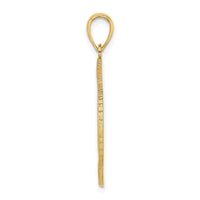 Load image into Gallery viewer, 14K BAHAMAS Crest In Textured Frame Charm
