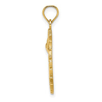 Load image into Gallery viewer, 14K JAMAICA w/ Bird in Circle Charm
