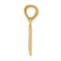 Load image into Gallery viewer, 14k Solid Enameled Italy Flag Pendant
