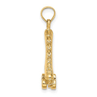 Load image into Gallery viewer, 14K 3-D Roller Skate Charm

