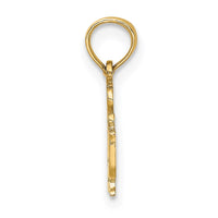Load image into Gallery viewer, 14K Polished  I HEART SWIMMING Charm
