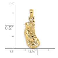 Load image into Gallery viewer, 14K Polished  Single Boxing Glove Pendant
