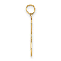 Load image into Gallery viewer, 14K Double Tennis Racket w/ Ball Charm
