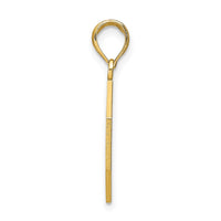 Load image into Gallery viewer, 14k Polished I&#39;LL NEVER STOP LOVING YOU Stopsign Pendant
